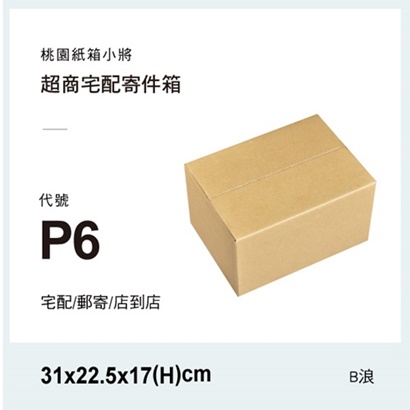 包裝紙箱【31X22.5X17 CM】- B浪